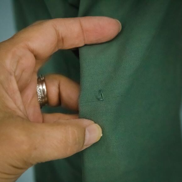 Marmot Size 6 Green Button Zip Convertible Roll Hem Active Outdoor Nylon Pants - Picture 6 of 10